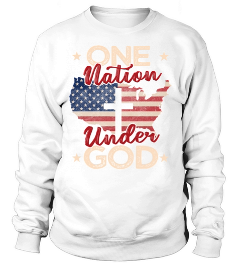 One Nation Under God Men's Sweatshirt