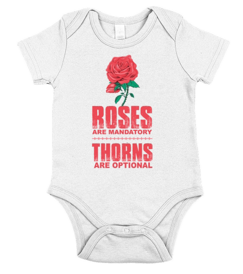 Rose Garden Roses Gardening Short Sleeve Baby One-Piece