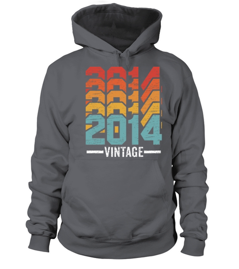 2014 Vintage Birthday Present Vintage 2014 Women's Hoodie