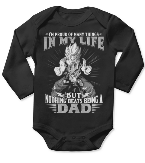 goku-dad Long Sleeve Baby One-Piece