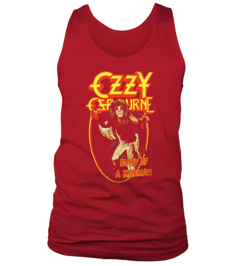 Ozzy Ozbourne A Madman Tank Top Unisex