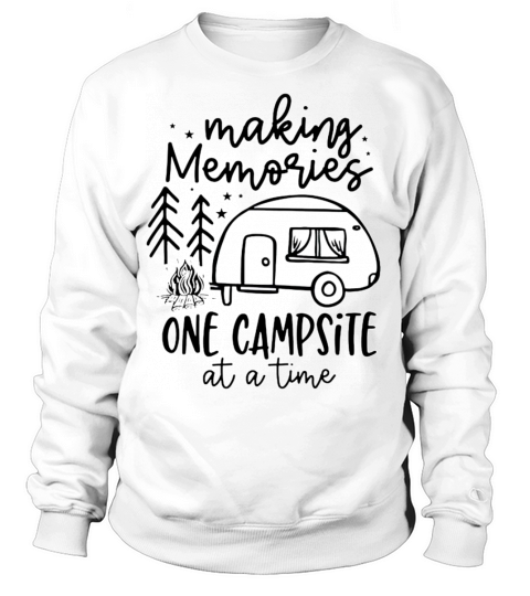making memories one campsite at a time Women's Sweatshirt