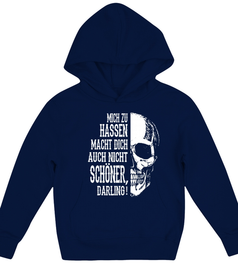 MICH ZU HASSEN MACHT DICH AUCH DICH SCHONER Kids Hoodie