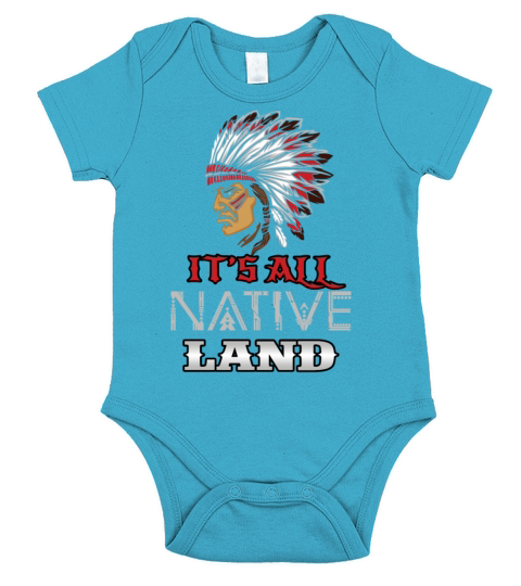 Native American Short Sleeve Baby One-Piece