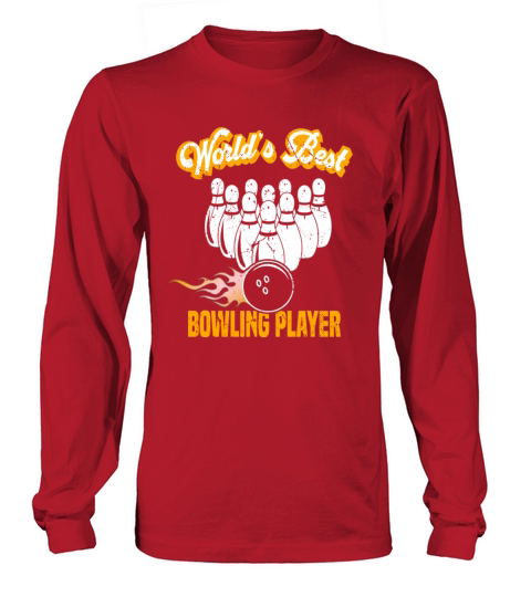 Bowler Worlds Best Bowling Player - skittles Women's Long Sleeve