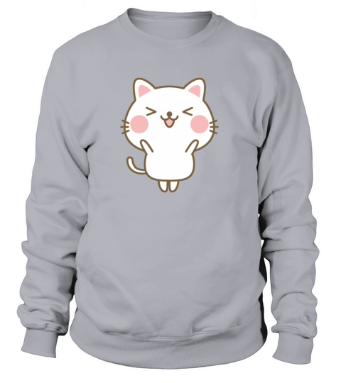 Happy Kawaii Cat Women's Sweatshirt