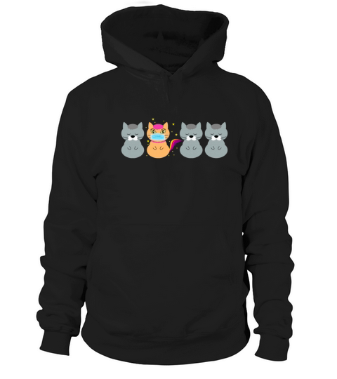 Cat with respiratory protection mask for at home Women's Hoodie