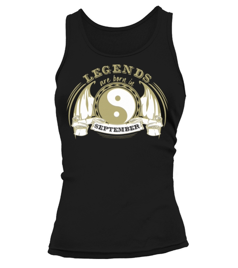 Legends are born in September Women's Tank Top
