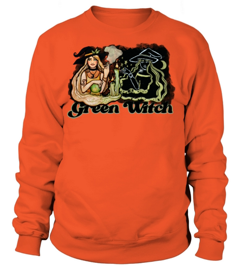 Green Witch 420 Women's Sweatshirt