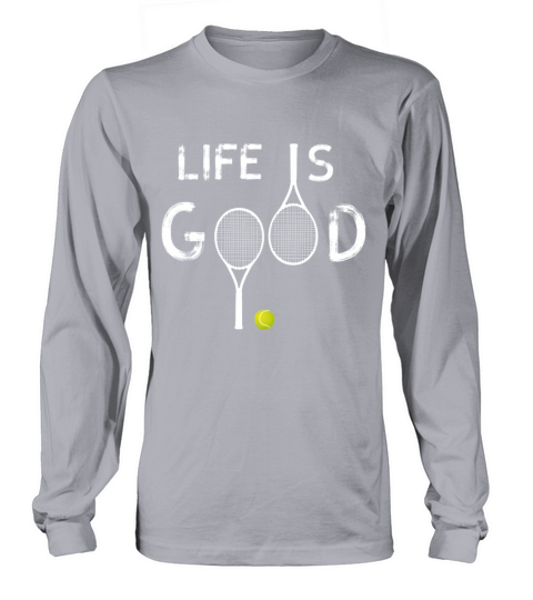 life is Love Tennis racket ball sport Women's Long Sleeve