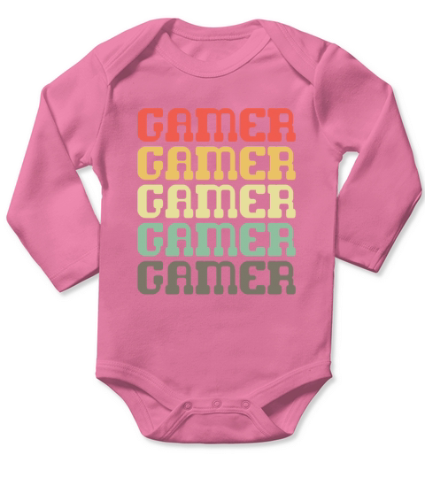 Gamer Long Sleeve Baby One-Piece