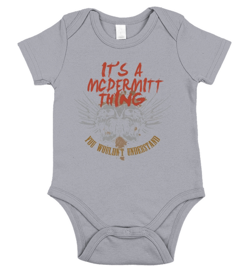 Funny Tshirt For MCDERMITT Short Sleeve Baby One-Piece