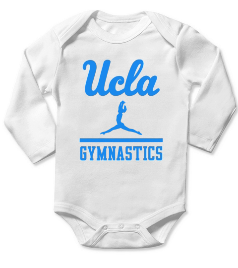 UCLA Gymnastics Long Sleeve Baby One-Piece