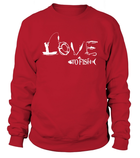Finest Fisherman Love To Fish Fisher Angler Men's Sweatshirt
