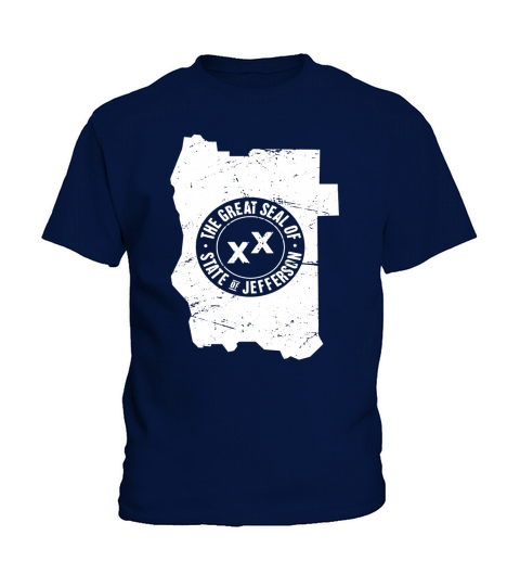 State Of Jefferson Borders &amp;amp; Seal Kids T-Shirt