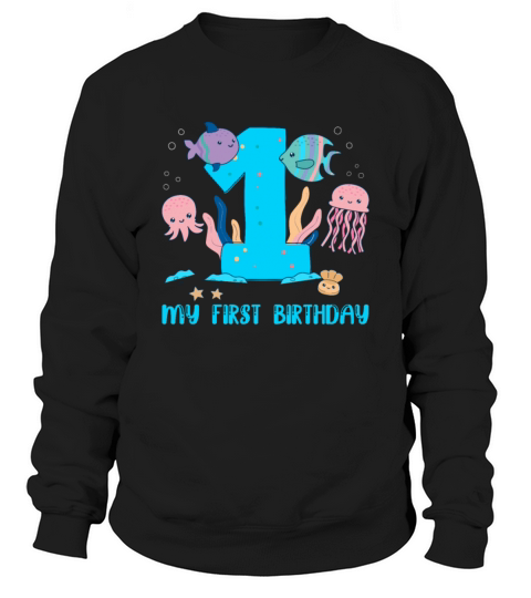 Birthday Baby - 1st Birthday Men's Sweatshirt