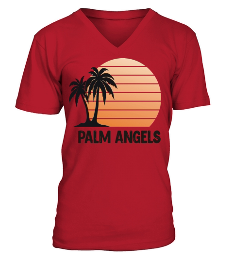 Palm Angels Men's V-Neck T-shirt