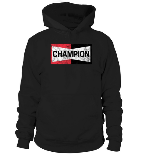 Champion Motor Sports Retro Spark Plugs Hoodie Unisex
