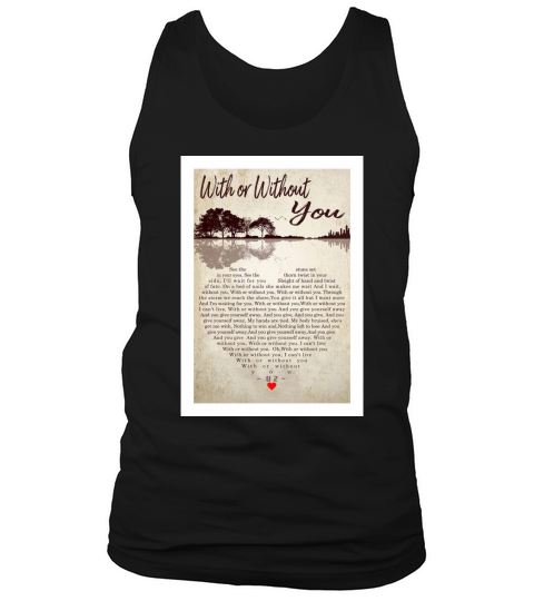 With Or Without You - Coffee Mug (colored) Tank Top Unisex