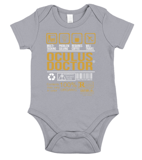 OCULUS DOCTOR Short Sleeve Baby One-Piece