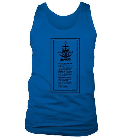 seafaring Tank Top Unisex