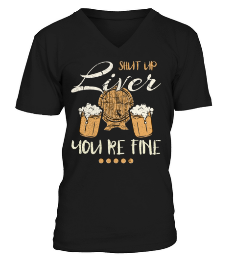 Beer Garden Men's V-Neck T-shirt
