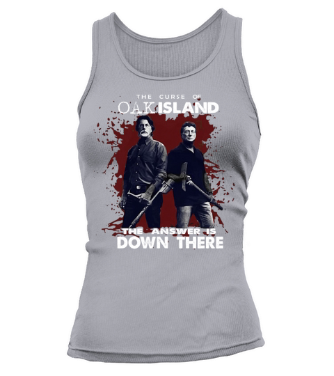 Rick Lagina Robert Clotworthy The curse of Oak Island Answer is down there shirt Tank top Woman