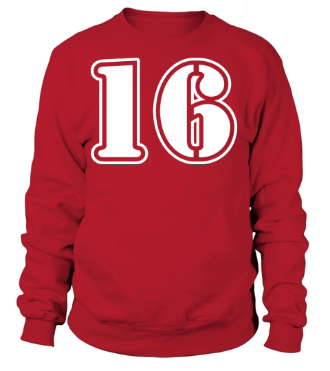 16 Number symbol Women's Sweatshirt