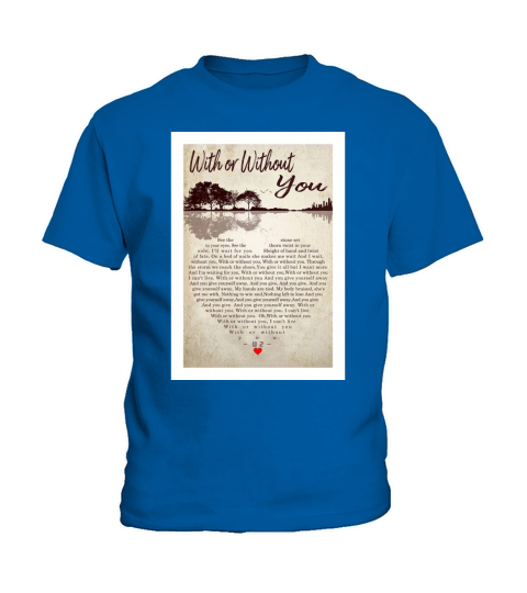 With Or Without You - Coffee Mug (colored) Kids T-Shirt