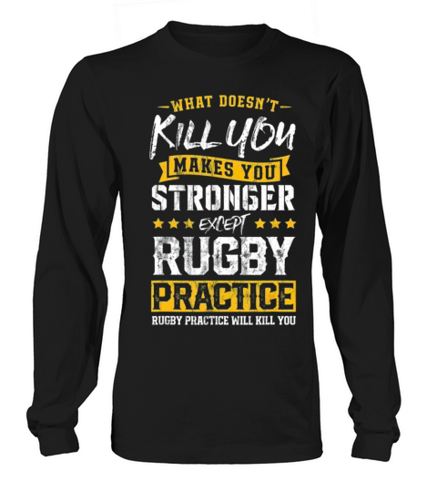 Funny Rugby Player Practice Team Coach Women's Long Sleeve