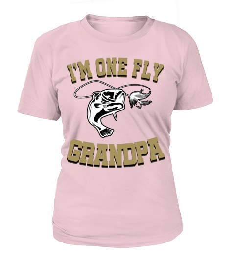 Fly Fishing Grandpa Grandfather Pensioner Fisher Women's T-Shirt