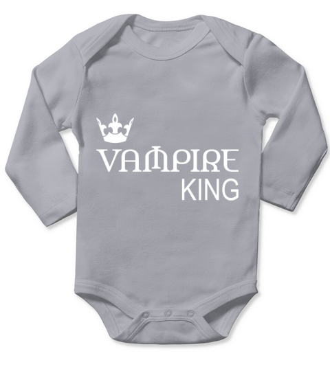 Vampire King Long Sleeve Baby One-Piece