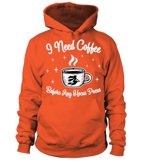 I need coffee before any hocus pocus halloween Women's Hoodie