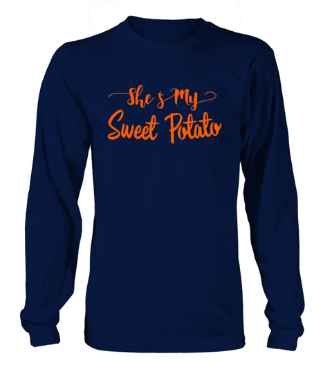 Shes My Sweet Potato I Yam Couples shirt Women's Long Sleeve