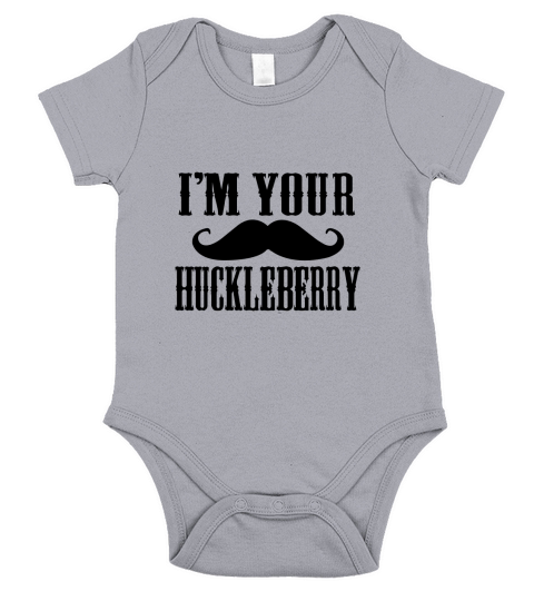 Im Your Huckleberry Short Sleeve Baby One-Piece