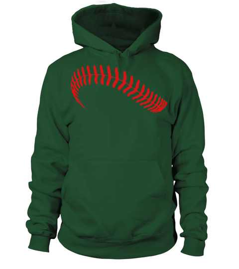 baseball stitch Women's Hoodie