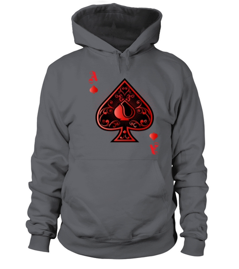 Spades Poker Ace Casino Women's Hoodie