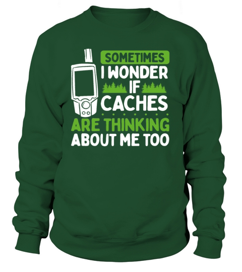 Geocaching Mountains Cache Geocacher Hunting Women's Sweatshirt