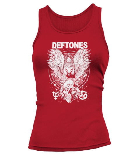 Deftones  Owl and Skull Tank top Woman