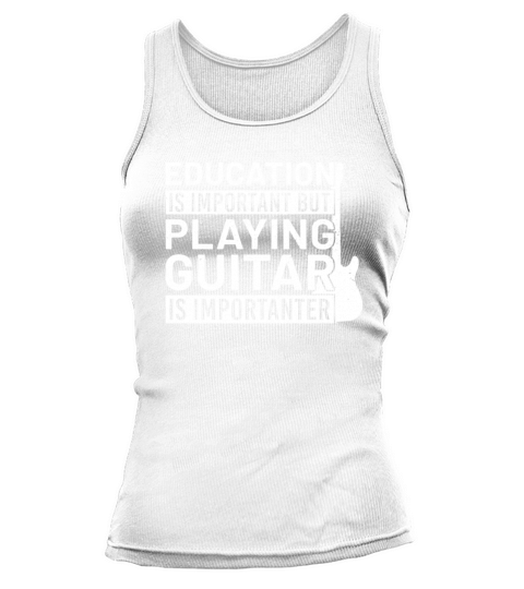 Guitar Bass Band Guitarist Playing Tank top Woman