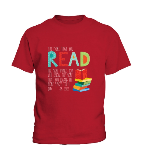 the more that you read men Kids T-Shirt