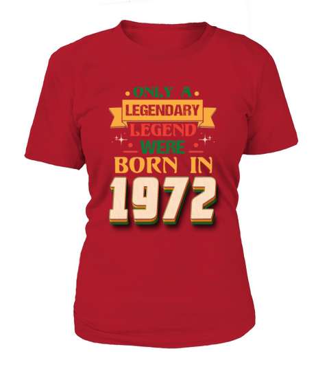 1972 Birthday Year Anniversary 50th Birthday T-Shirt Woman