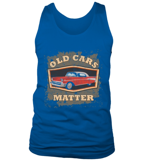 Old Cars Matter Classic Vintage Auto Racers Car Men's Tank Top