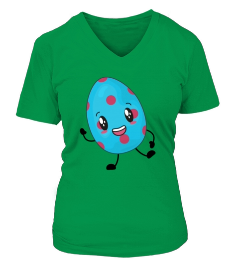 Easter Egg V-neck T-Shirt Woman
