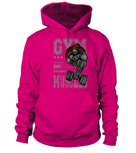 Gorilla GYM building Muscles Women's Hoodie