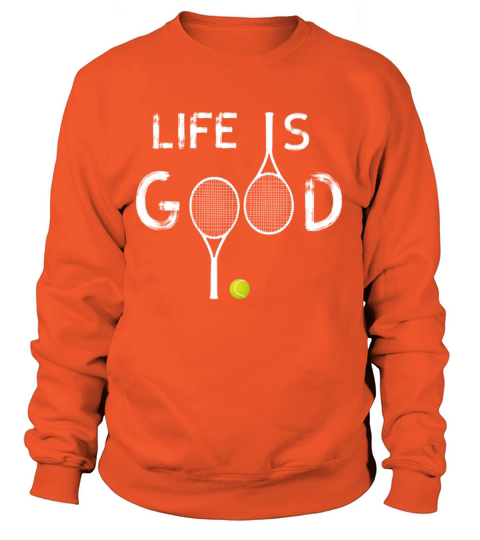 life is Love Tennis racket ball sport Women's Sweatshirt