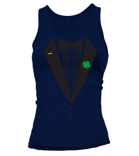 St Patricks Day Tuxedo Women's Tank Top