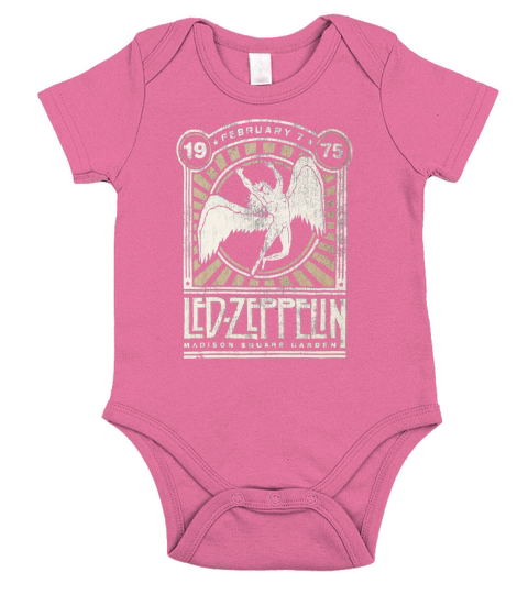 led zeppelin Short Sleeve Baby One-Piece