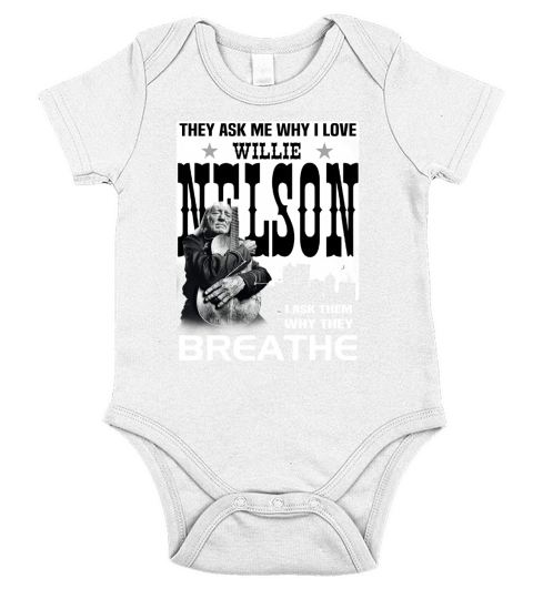 Willie Nelson (1) Short Sleeve Baby One-Piece