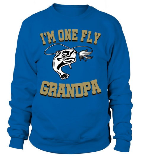 Fly Fishing Grandpa Grandfather Pensioner Fisher Women's Sweatshirt